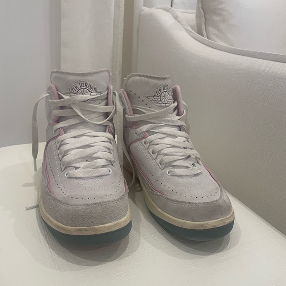 Retro Jordan 2 Soft Pink US size - Picture 7 of 10